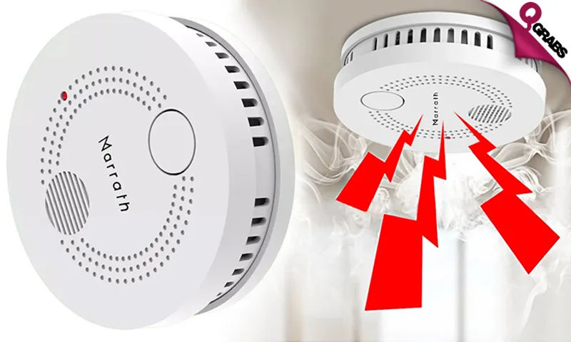 Smart WiFi Smoke Sensor & Fire Alarm by Marrath!